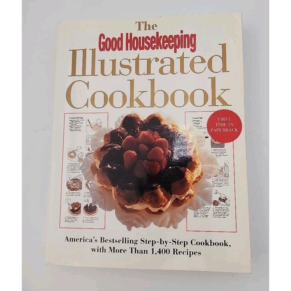 Vintage 1999 Good Housekeeping Illustrated Cookbook 1st paperback edition